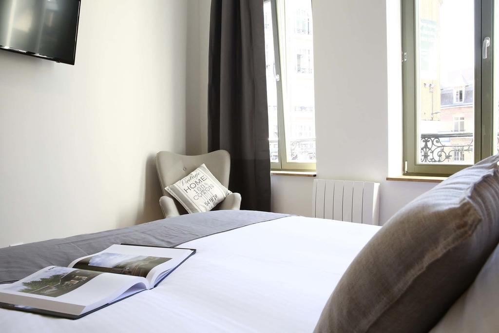 Flandres Appart' Hotel Par Nocnoc Lille Rom bilde